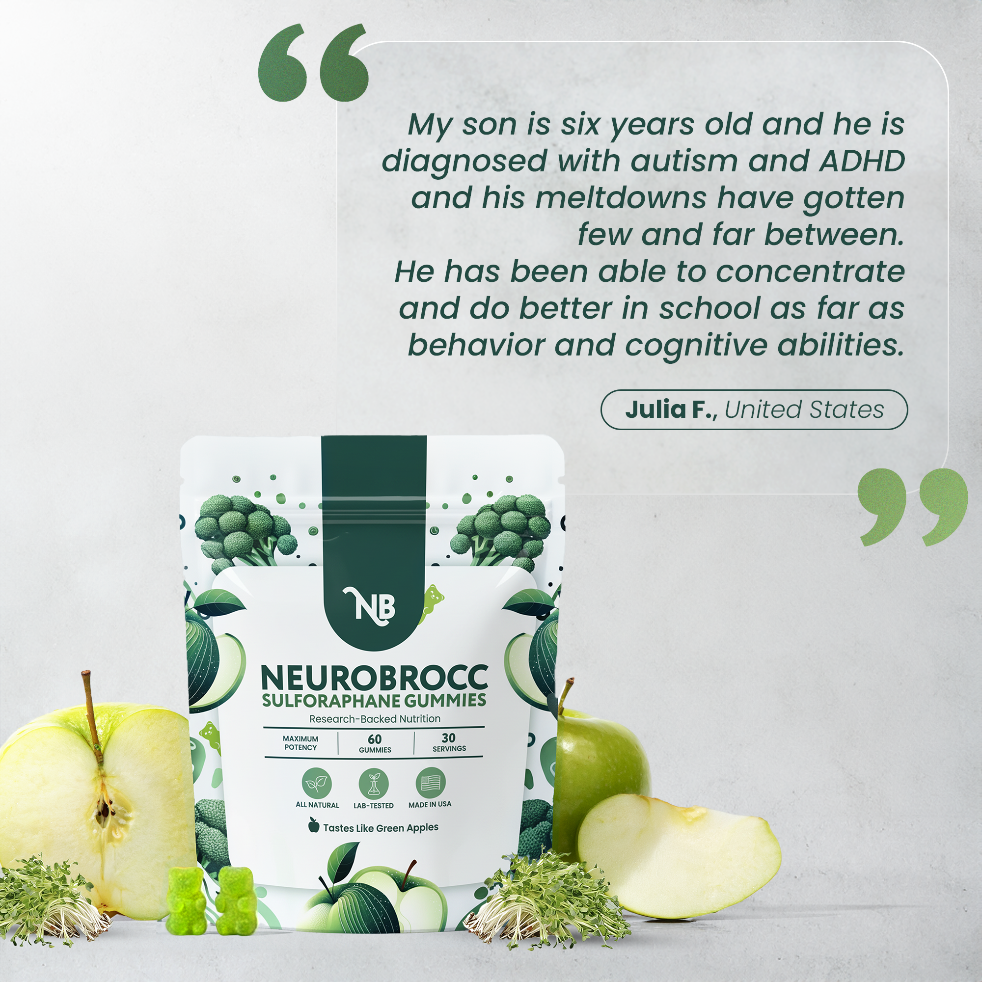 NeuroBrocc Gummies for Kids