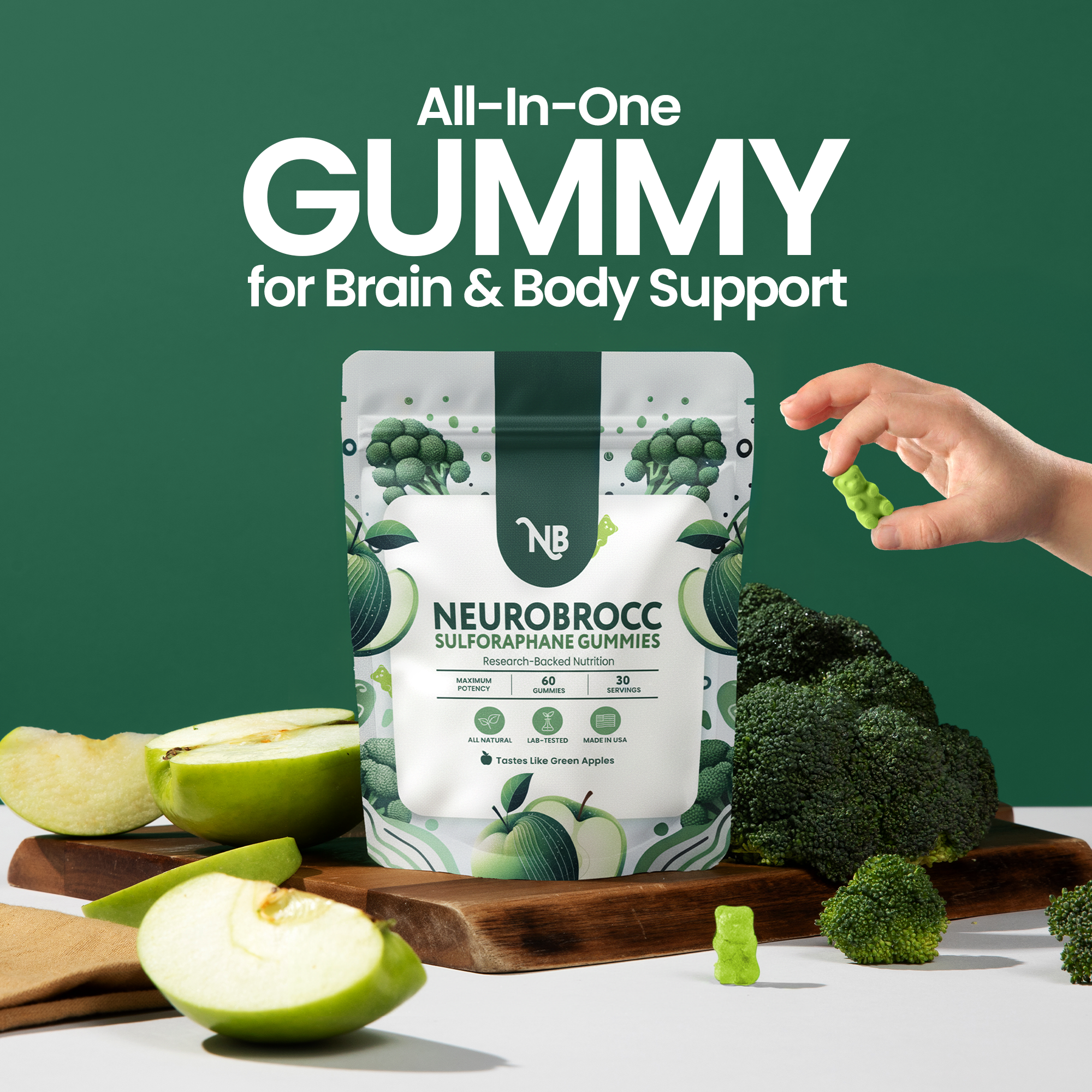 NeuroBrocc Gummies for Kids