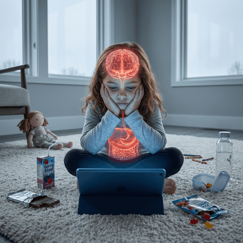 Child body and brain wellness visual