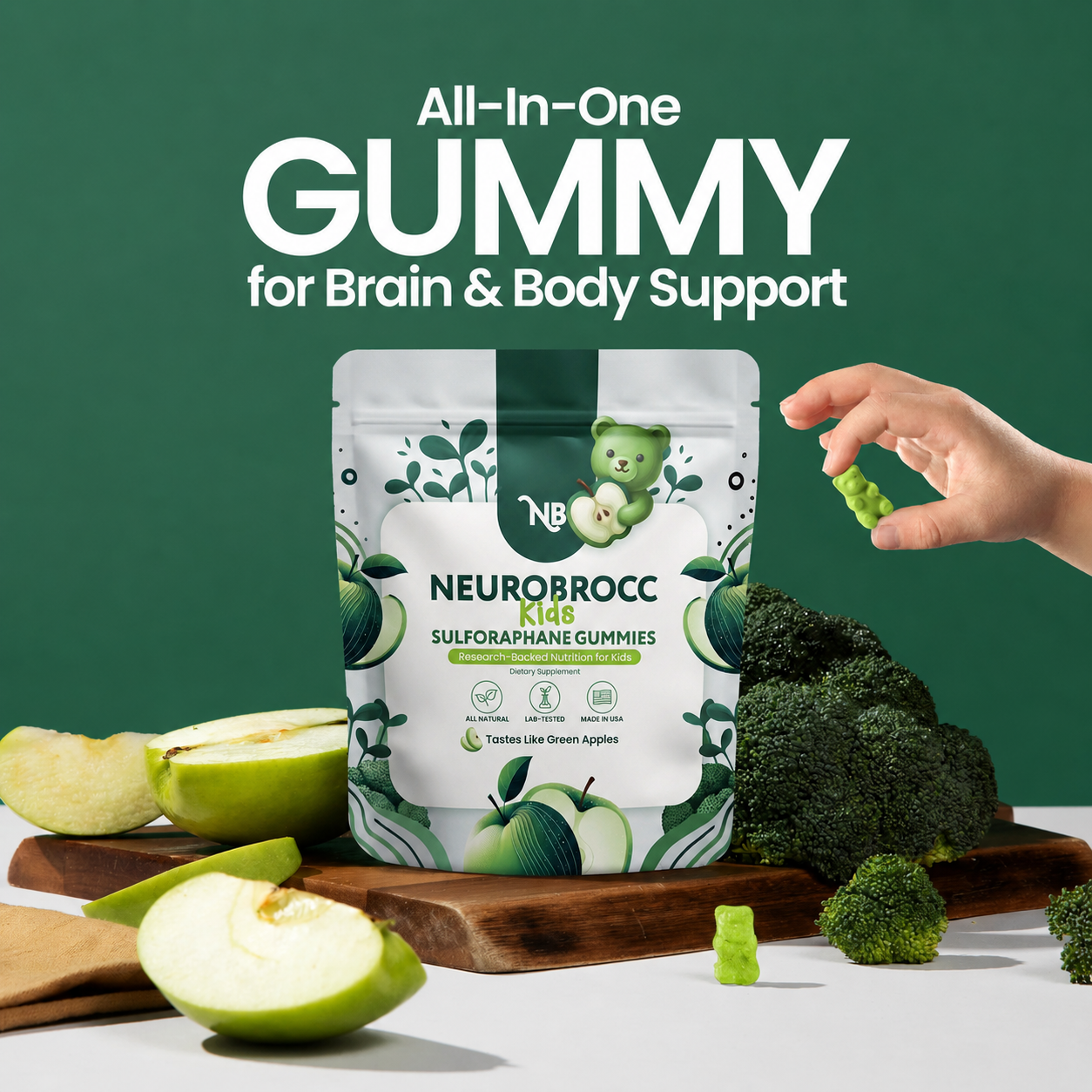NeuroBrocc Gummies for Kids