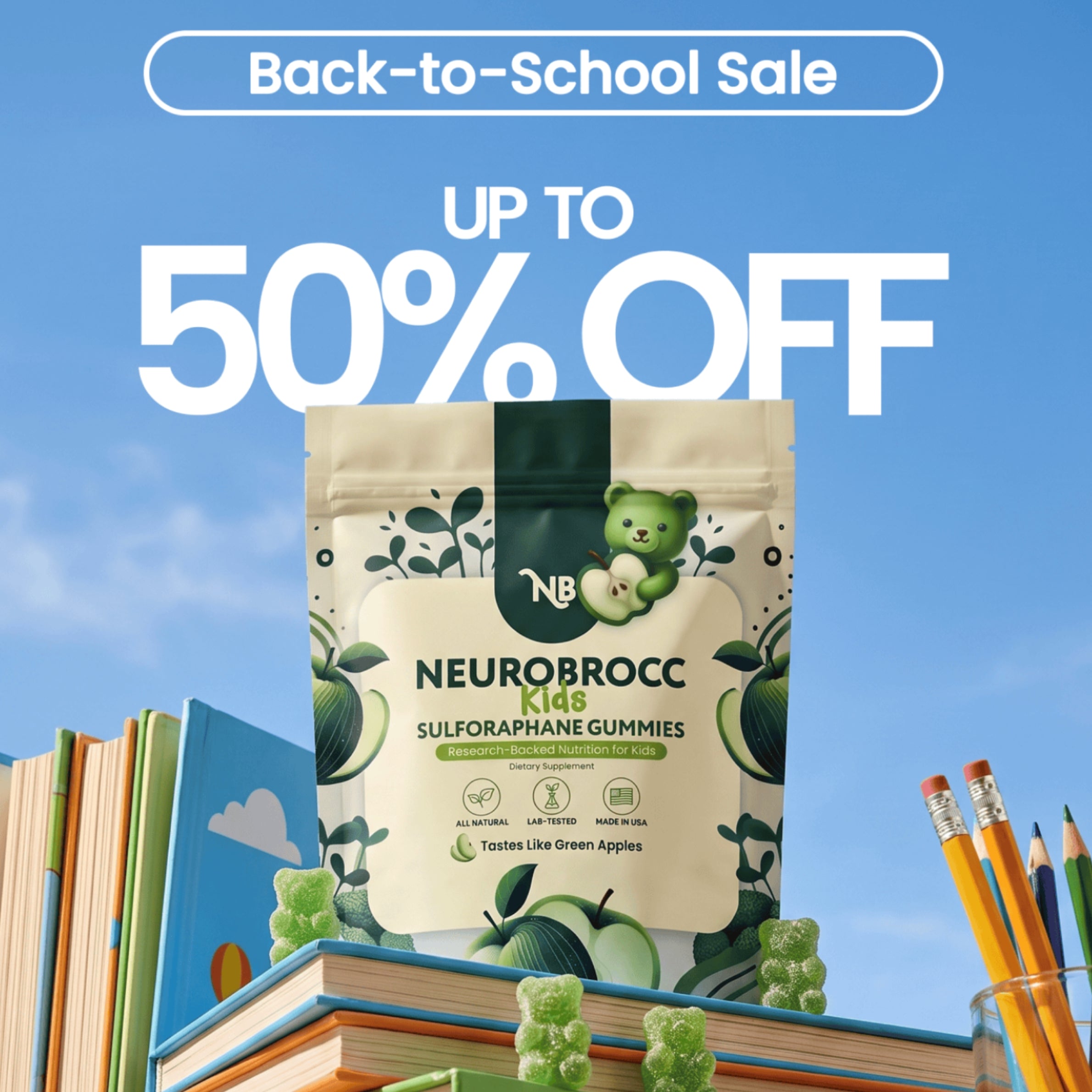 NeuroBrocc Gummies for Kids